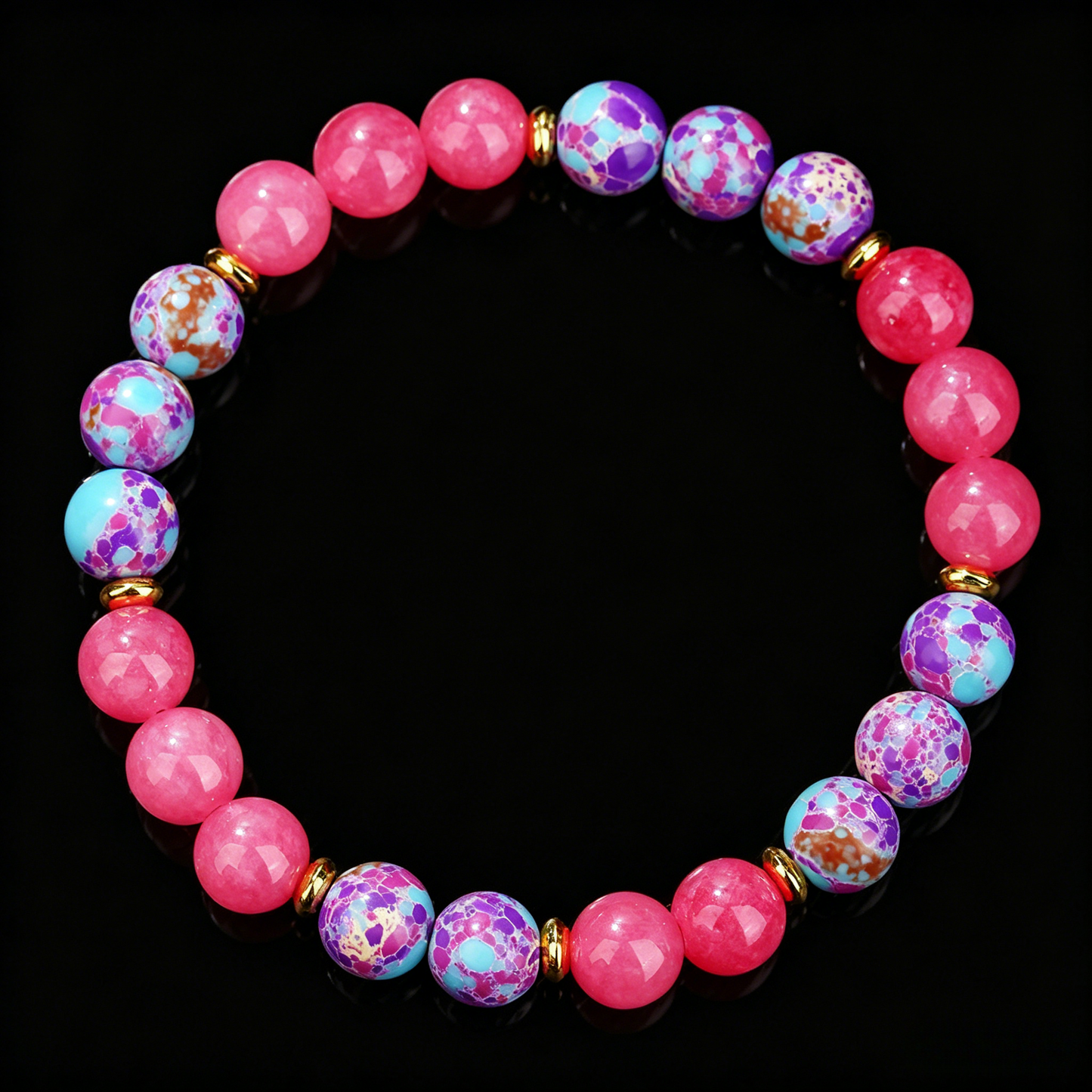 Natural Garnet Bracelet 8mm（Heart Chakra）