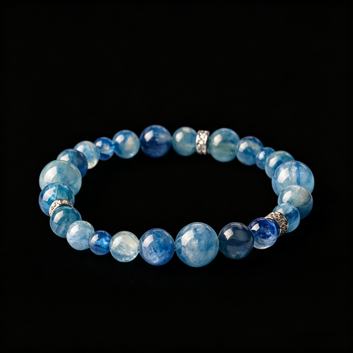 Kyanite Bracelet 8mm (Throat Chakra)