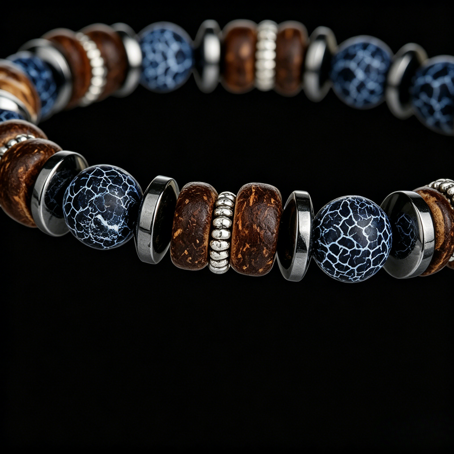 Gizzard Stone FengShui Bracelet 8mm (Throat Chakra)