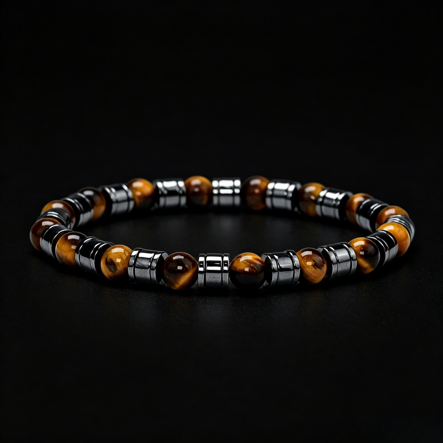 Yellow Tiger's Eye Bracelet 8mm (Solar Plexus Chakra)