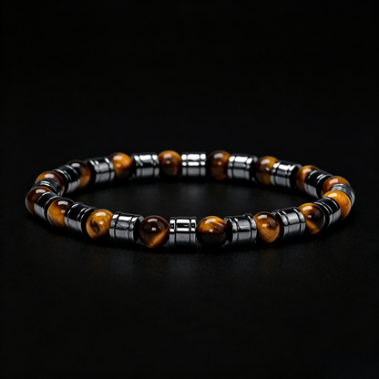Yellow Tiger's Eye Bracelet 8mm (Solar Plexus Chakra)